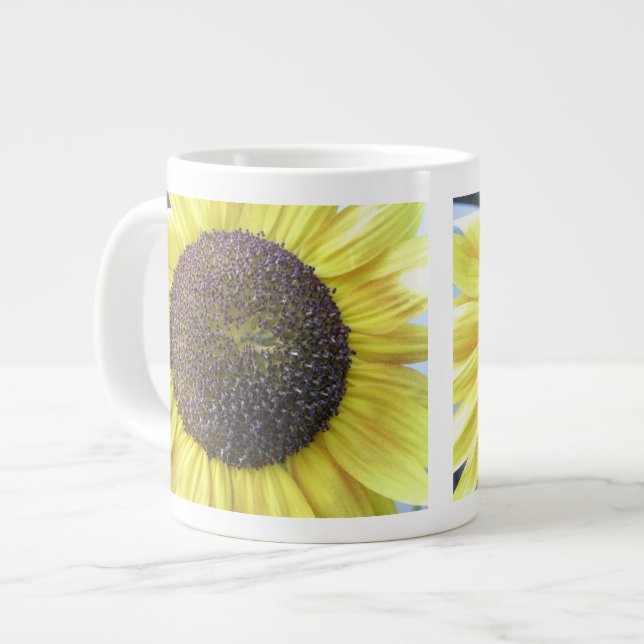 Yellow Sunflower Mug (Front Left)