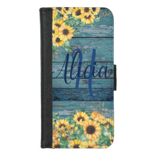 Yellow Sunflower Name Case-Mate iPhone Case