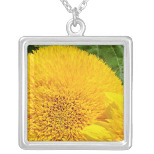 Yellow Sunflower necklace gifts