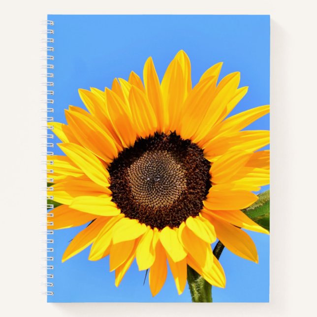 Yellow Sunflower Notebook (Front)