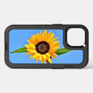 Yellow Sunflower on Blue Sky iPhone Case
