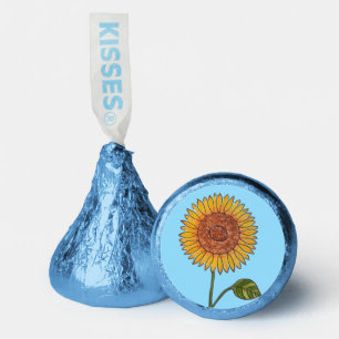 Yellow Sunflower on Hershey®'s Kisses®