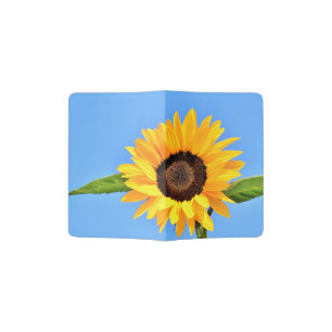 Yellow Sunflower Passport Holder