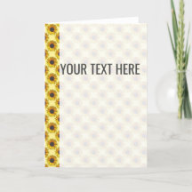 Yellow Sunflower Pattern Announcement