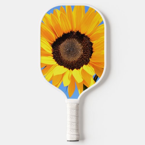 Yellow Sunflower Pickleball Paddle Summer