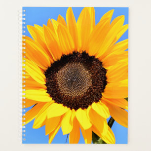 Yellow Sunflower Planner