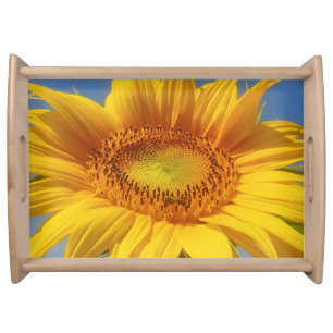Yellow Sunflower Serving Tray