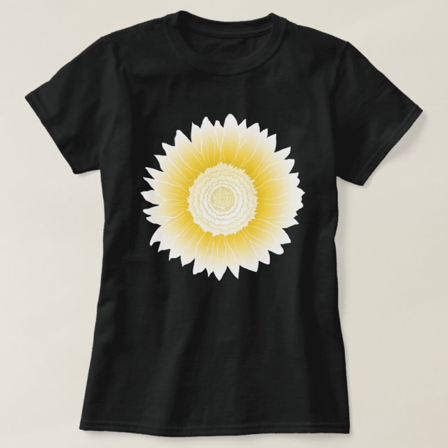 yellow sunflower T-Shirt (Design Front)