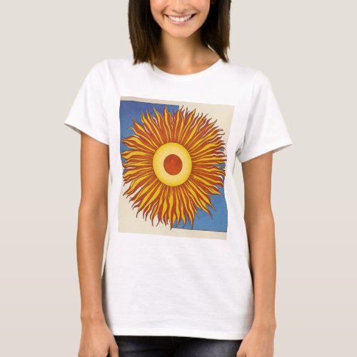 Yellow sunflower  T_Shirt