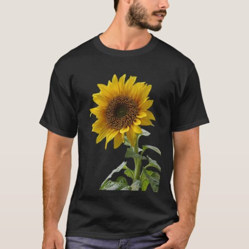 yellow sunflower T_Shirt