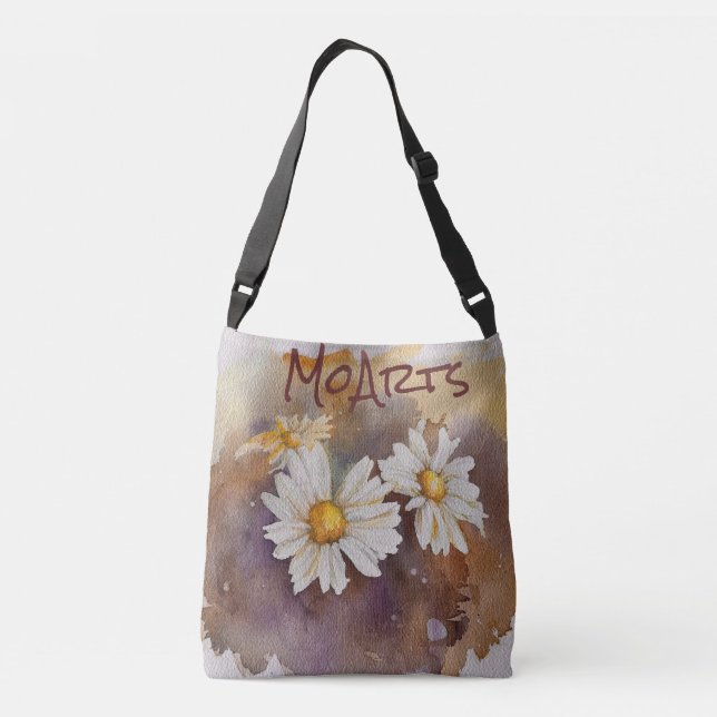 Yellow sunflower versatile tote to personalize (Back)