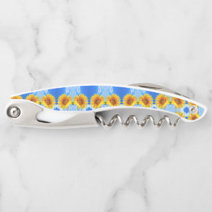 Yellow Sunflower Waiter's Corkscrew