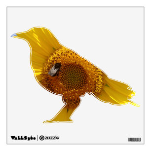 Yellow Sunflower Wall Decal