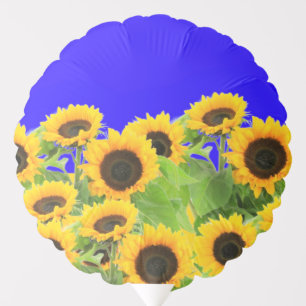 Yellow Sunflowers Balloon