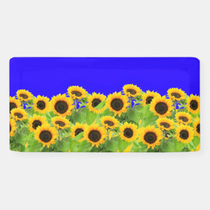 Yellow Sunflowers Banner