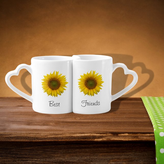 Yellow Sunflowers Coffee Mug Set (Creator Uploaded)