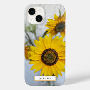 Yellow Sunflowers Custom iPhone Case