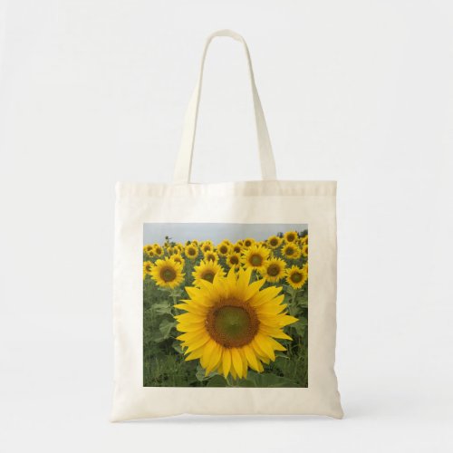 Yellow Sunflowers Cute Floral Country Tote Bag