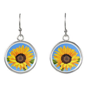 Yellow Sunflowers Earrings