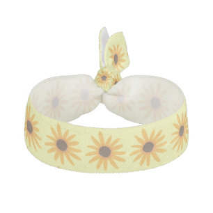 Yellow Sunflowers Hair Ties