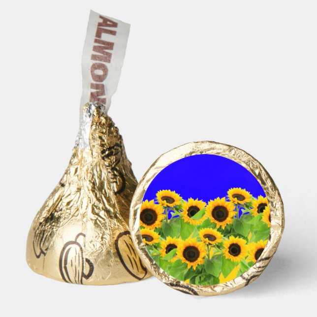 Yellow Sunflowers Hershey®'s Kisses® (Front)
