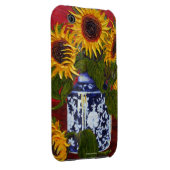Yellow Sunflowers iPhone 3 Case (Back/Right)