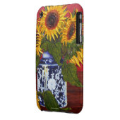 Yellow Sunflowers iPhone 3 Case (Back Left)