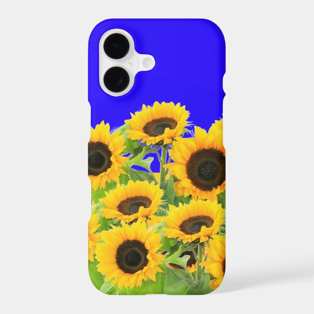 Yellow Sunflowers iPhone Case (Back)