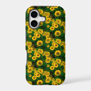 yellow sunflowers iPhone 17 case