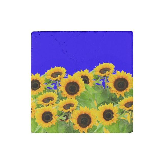 Yellow Sunflowers Magnet (Front)