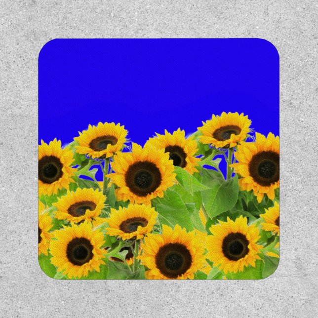Yellow Sunflowers Patch (Front)