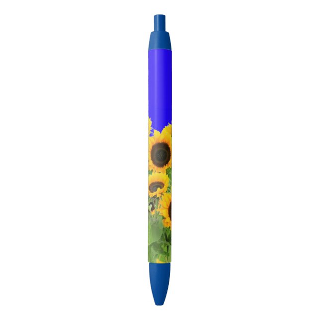 Yellow Sunflowers Pen (Front Vertical)