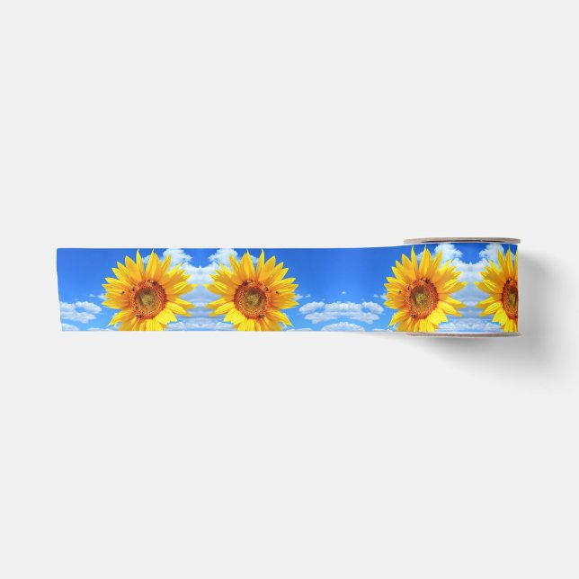 Yellow Sunflowers Ribbon (Front)