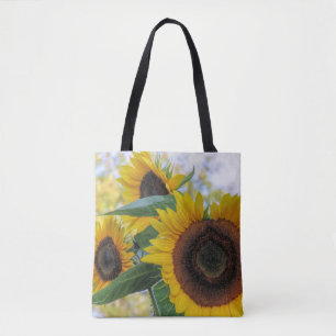 Yellow sunflowers - tote bag