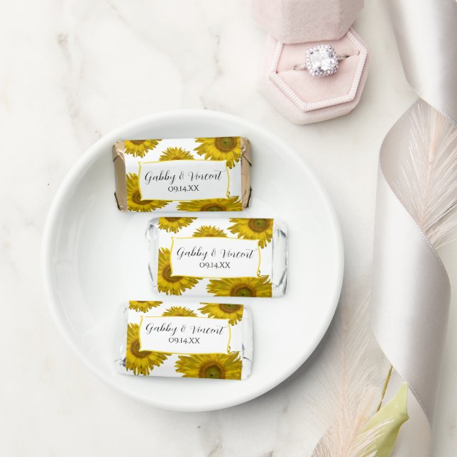 Yellow Sunflowers Wedding Favor (Wedding)