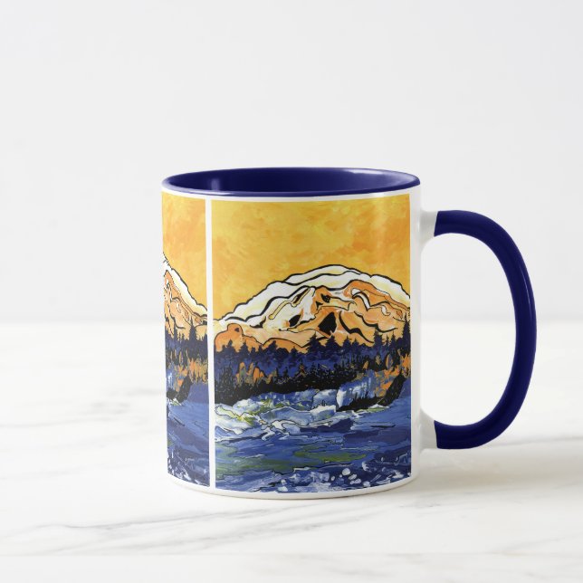 Yellow Sunset Mug (Right)