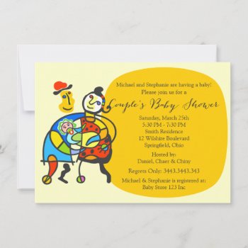 Yellow Sunshine Baby Shower Invitation by thepapershoppe at Zazzle