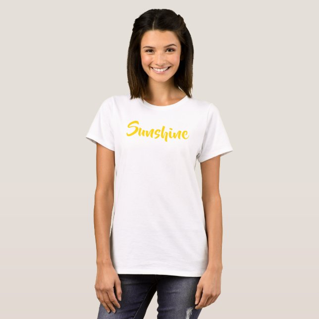 Yellow Sunshine Shirts (Front Full)