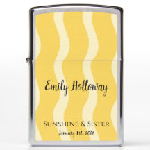 Yellow Sunshine Wedding Bridesmaid Gift
