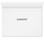 Yellow Superstar Card (Inside Horizontal (Bottom))