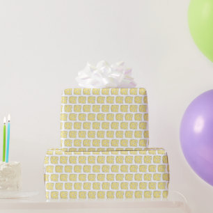 Yellow Swiss Cheese Wedge Cheesemonger Food Wrapping Paper
