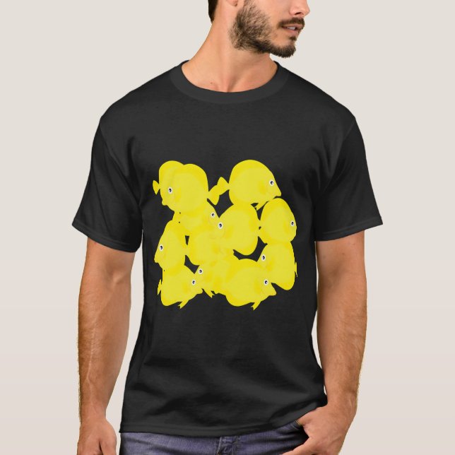 Yellow Tang Fish T-Shirt (Front)
