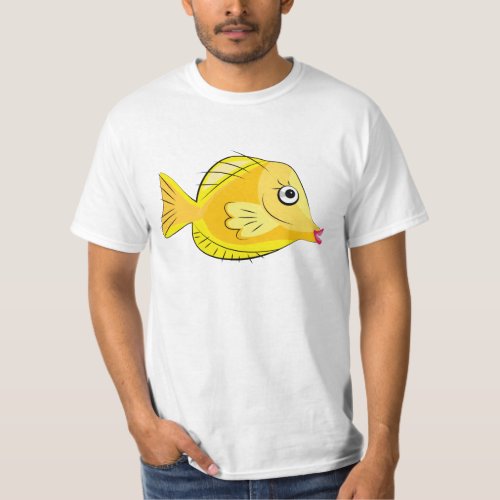 Yellow Tang Tropical Fish Scuba T_Shirt