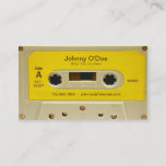 Yellow Tape Business Card at Zazzle