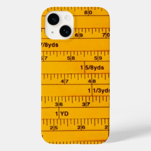 Yellow Tape Measure Case_Mate iPhone 14 Case