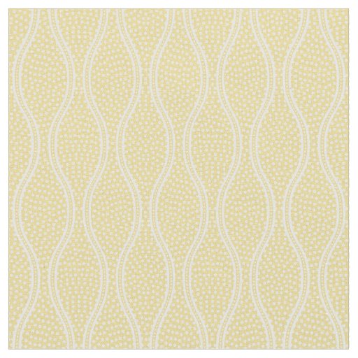 Yellow Tatewaku Same Komon (large scale) Fabric