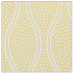 Yellow Tatewaku Same Komon (large scale) Fabric