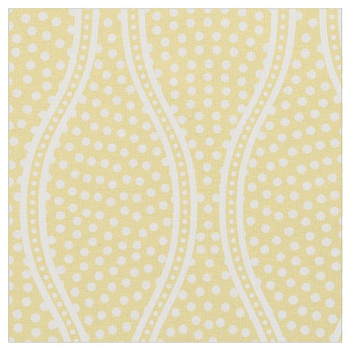 Yellow Tatewaku Same Komon (large scale) Fabric