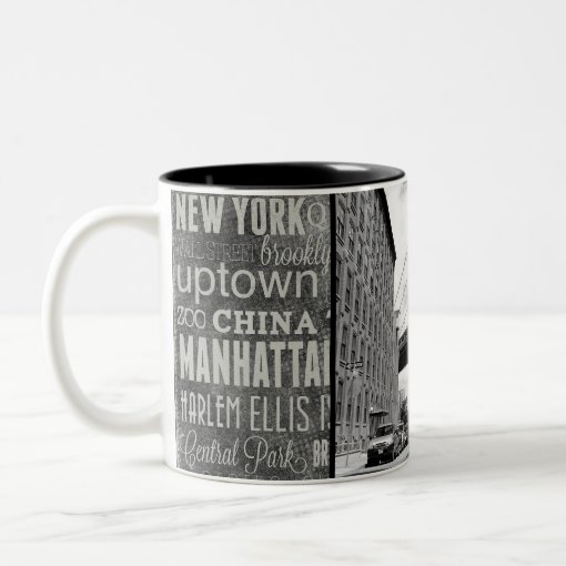 Mug New York City Taxi - Impression Sublimation - Céramique Qualité A - Moderne