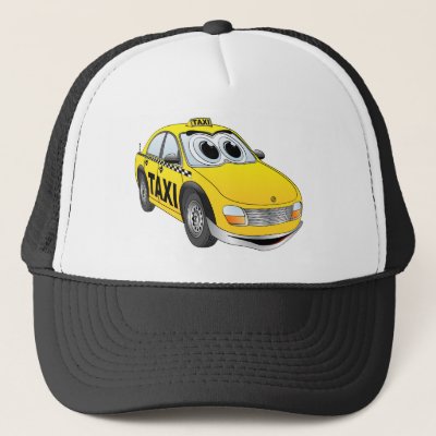 yellow taxi hat